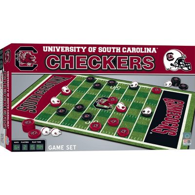 Officially licensed NCAA South Carolina Gamecocks Checkers Board Game ages 6+ Image 1