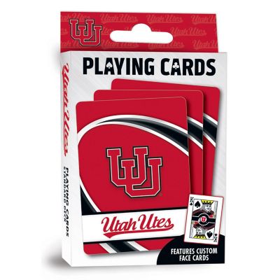 Officially Licensed NCAA Utah Utes Playing Cards - 54 Card Deck Image 1