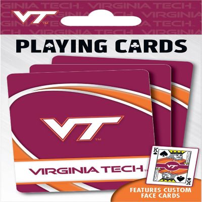 Officially Licensed NCAA Virginia Tech Hokies Playing Cards - 54 Card Deck Image 1