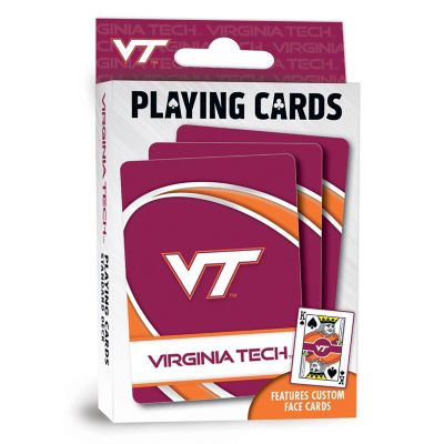Officially Licensed NCAA Virginia Tech Hokies Playing Cards - 54 Card Deck Image 1