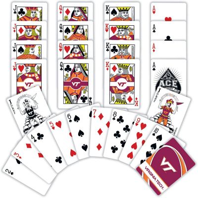 Officially Licensed NCAA Virginia Tech Hokies Playing Cards - 54 Card Deck Image 2