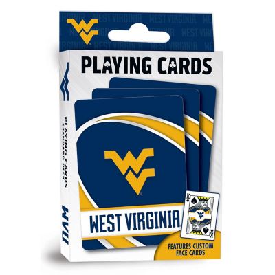 Officially Licensed NCAA West Virginia Mountaineers Playing Cards - 54 Card Deck Image 1