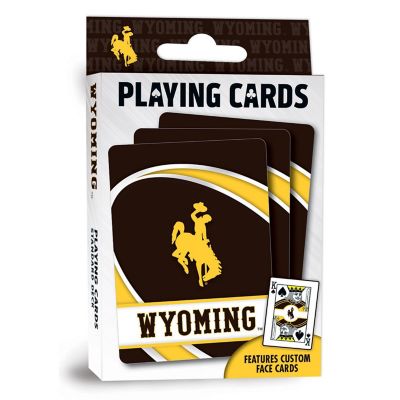 Officially Licensed NCAA Wyoming Cowboys Playing Cards - 54 Card Deck Image 1