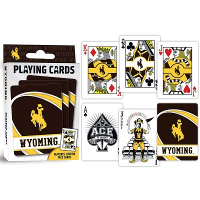 Officially Licensed NCAA Wyoming Cowboys Playing Cards - 54 Card Deck Image 3