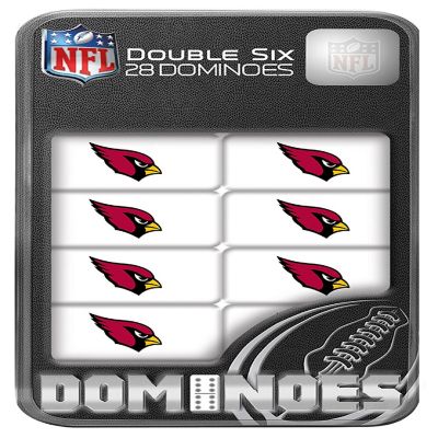 Officially Licensed NFL Arizona Cardinals 28 Piece Dominoes Game Image 1