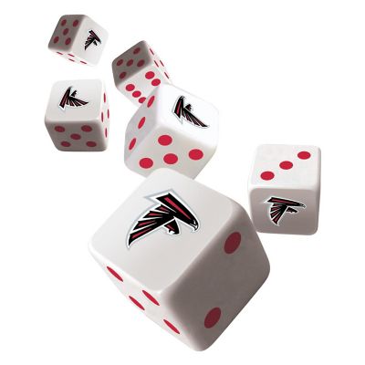 Officially Licensed NFL Atlanta Falcons 6 Piece D6 Gaming Dice Set Image 2
