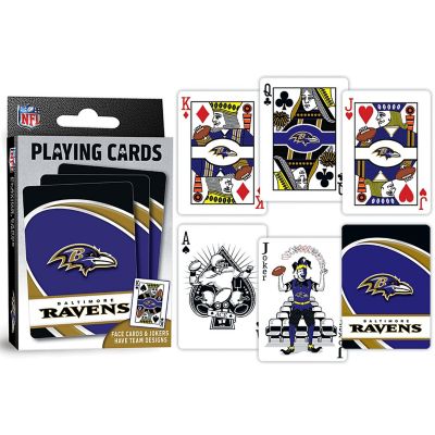 Officially Licensed NFL Baltimore Ravens Playing Cards - 54 Card Deck Image 3