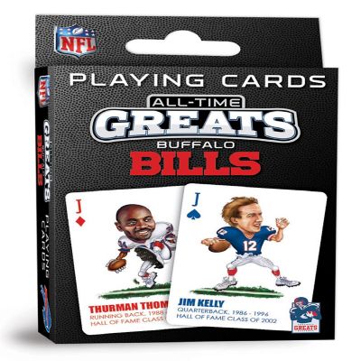 Officially Licensed NFL Buffalo Bills Playing Cards - 54 Card Deck Image 1