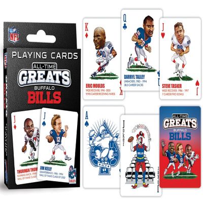 Officially Licensed NFL Buffalo Bills Playing Cards - 54 Card Deck Image 2