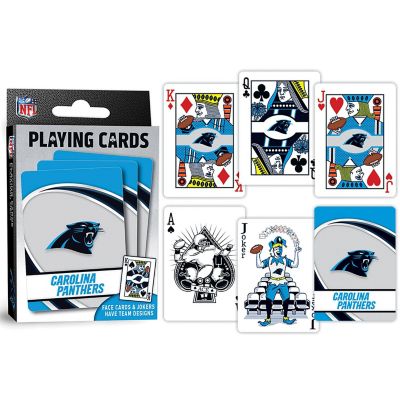 Officially Licensed NFL Carolina Panthers Playing Cards - 54 Card Deck Image 3