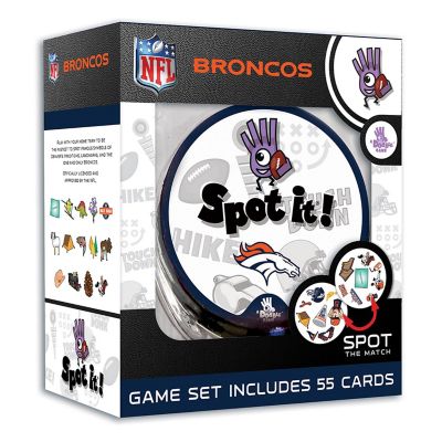 Officially licensed NFL Denver Broncos Spot It Game Image 1