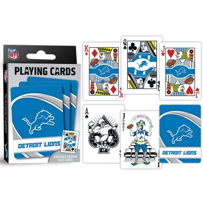 Officially Licensed NFL Detroit Lions Playing Cards - 54 Card Deck Image 3