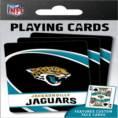Officially Licensed NFL Jacksonville Jaguars Playing Cards - 54 Card Deck Image 1