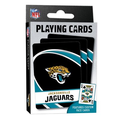 Officially Licensed NFL Jacksonville Jaguars Playing Cards - 54 Card Deck Image 1