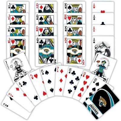 Officially Licensed NFL Jacksonville Jaguars Playing Cards - 54 Card Deck Image 2