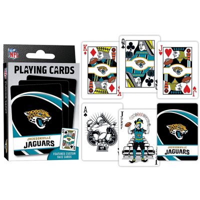 Officially Licensed NFL Jacksonville Jaguars Playing Cards - 54 Card Deck Image 3