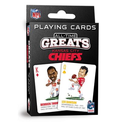 Officially Licensed NFL Kansas City Chiefs Playing Cards - 54 Card Deck Image 1