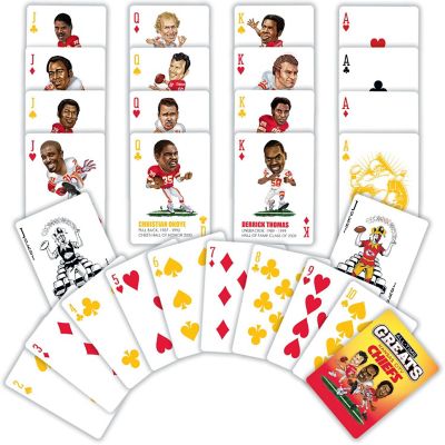 Officially Licensed NFL Kansas City Chiefs Playing Cards - 54 Card Deck Image 2