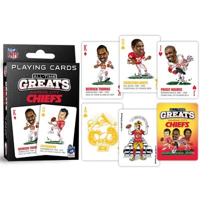 Officially Licensed NFL Kansas City Chiefs Playing Cards - 54 Card Deck Image 3