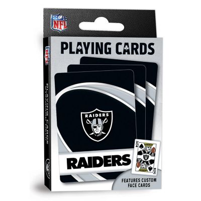 Officially Licensed NFL Las Vegas Raiders Playing Cards - 54 Card Deck Image 1