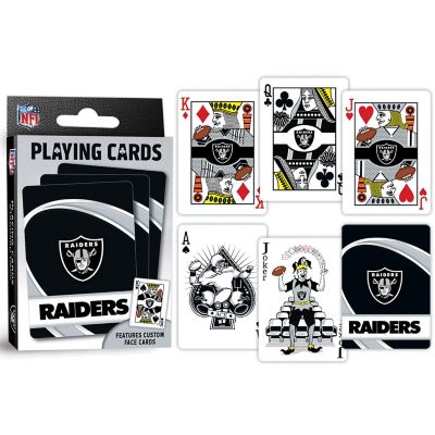 Officially Licensed NFL Las Vegas Raiders Playing Cards - 54 Card Deck Image 3