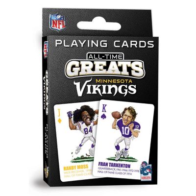 Officially Licensed NFL Minnesota Vikings Playing Cards - 54 Card Deck Image 1