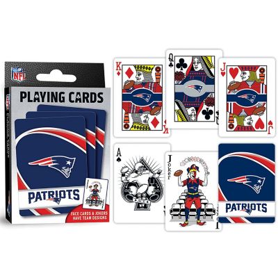 Officially Licensed NFL New England Patriots Playing Cards - 54 Card Deck Image 3