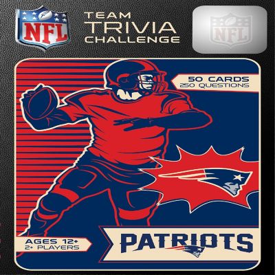 Officially Licensed NFL New England Patriots Team Trivia Game Image 1