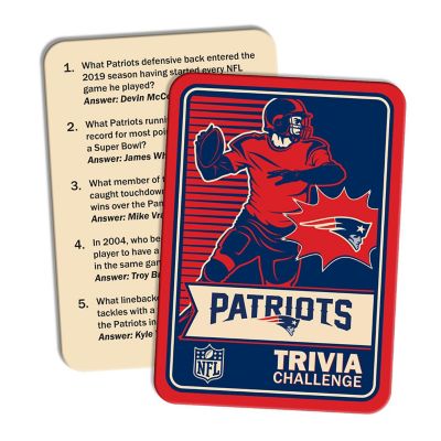 Officially Licensed NFL New England Patriots Team Trivia Game Image 2
