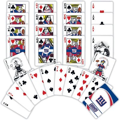 Officially Licensed NFL New York Giants Playing Cards - 54 Card Deck Image 2