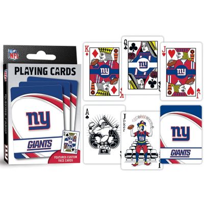 Officially Licensed NFL New York Giants Playing Cards - 54 Card Deck Image 3