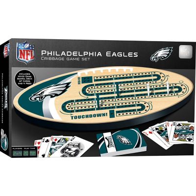 Officially Licensed NFL Philadelphia Eagles Cribbage Game for Adults Image 1