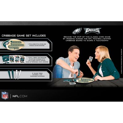 Officially Licensed NFL Philadelphia Eagles Cribbage Game for Adults Image 3