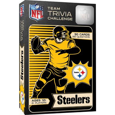 Officially Licensed NFL Pittsburgh Steelers Team Trivia Game Image 1