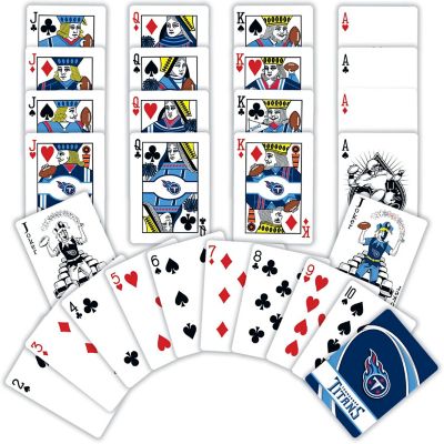 Officially Licensed NFL Tennessee Titans Playing Cards - 54 Card Deck Image 2