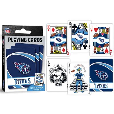 Officially Licensed NFL Tennessee Titans Playing Cards - 54 Card Deck Image 3