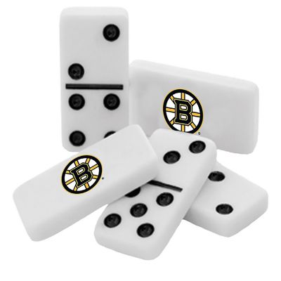 Officially Licensed NHL Boston Bruins 28 Piece Dominoes Game Image 2