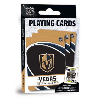 Officially Licensed NHL Las Vegas Golden Knights Playing Cards - 54 Card Deck Image 1