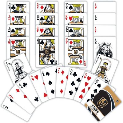 Officially Licensed NHL Las Vegas Golden Knights Playing Cards - 54 Card Deck Image 2