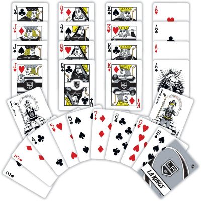 Officially Licensed NHL Los Angeles Kings Playing Cards - 54 Card Deck Image 3