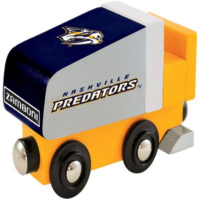 Officially Licensed NHL Nashville Predators Wooden Toy Train Engine For Kids Image 1