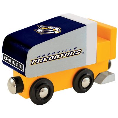 Officially Licensed NHL Nashville Predators Wooden Toy Train Engine For Kids Image 1