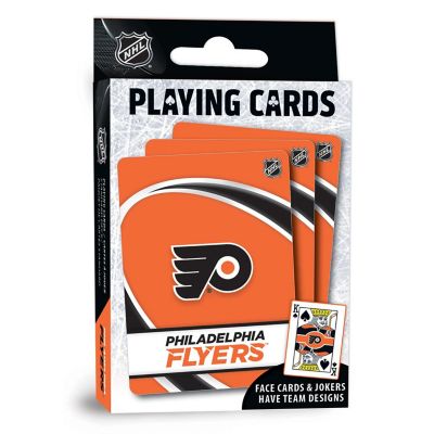 Officially Licensed NHL Philadelphia Flyers Playing Cards - 54 Card Deck Image 1