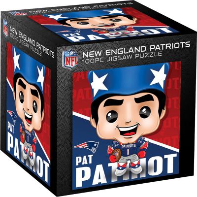 Officially Licensed Pat Patriot - New England Patriots Mascot 100 Piece Puzzle Image 1