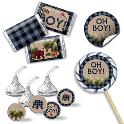 Oh Boy! Blue and Black Sticker Bundle 429pc. by AmandaCreation Image 1