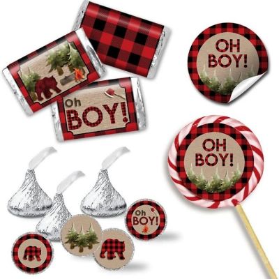 Oh Boy! Red and Black Sticker Bundle 429pc. by AmandaCreation Image 1