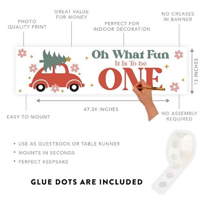 Oh What Fun One Daisy - 13 x 48 Inch Image 1