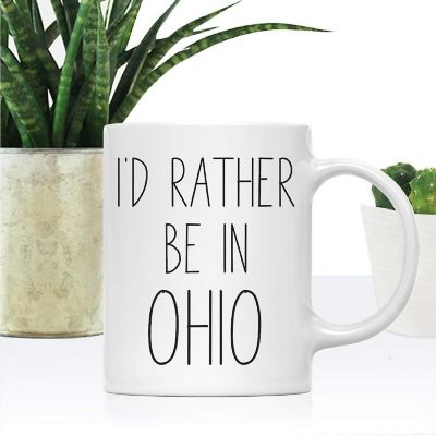 Ohio Ceramic Travel Coffee Mug Image 1