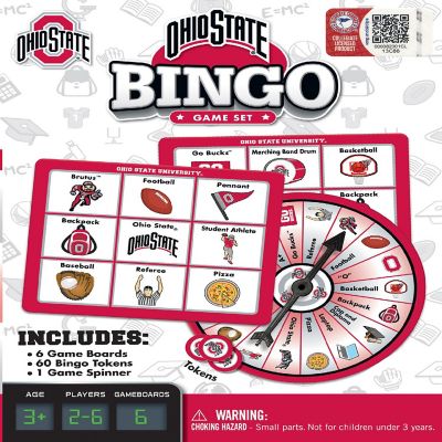 Ohio State Buckeyes Bingo Game Image 1