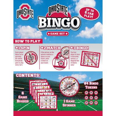 Ohio State Buckeyes Bingo Game Image 3